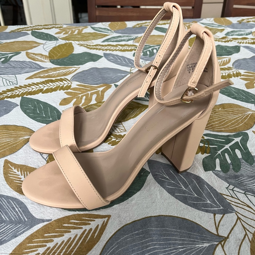 Beige Heels